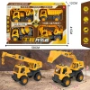 Free shipping, large-sized children's alloy rebound fire engineering vehicle, metal model rescue vehicle, supermarket and shopping mall toy wholesale Application Scenario